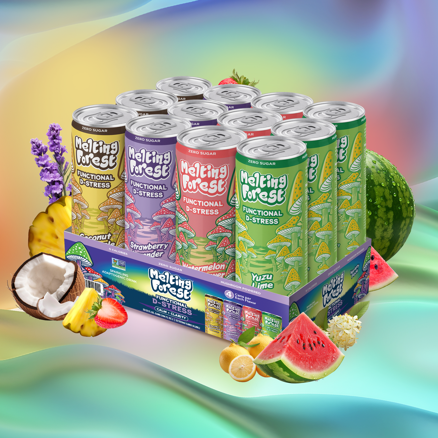 Mushroom Energy Drinks