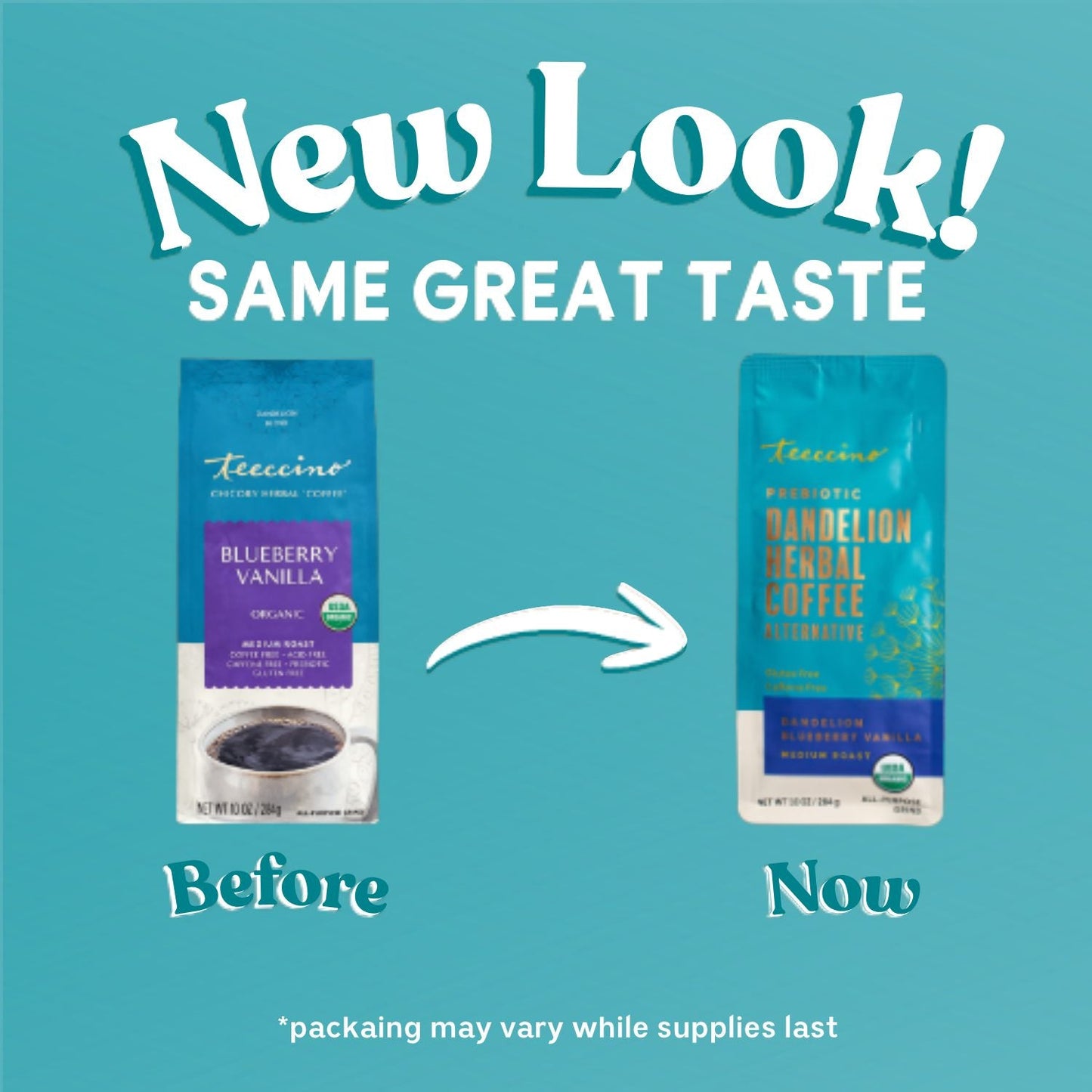 Blueberry Vanilla Chicory Herbal Coffee