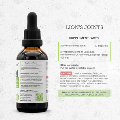 Lion's Joints - Healthy Joint Support in Cats