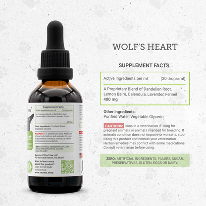 Wolf's Heart - Healthy Heart Function Support in Dogs