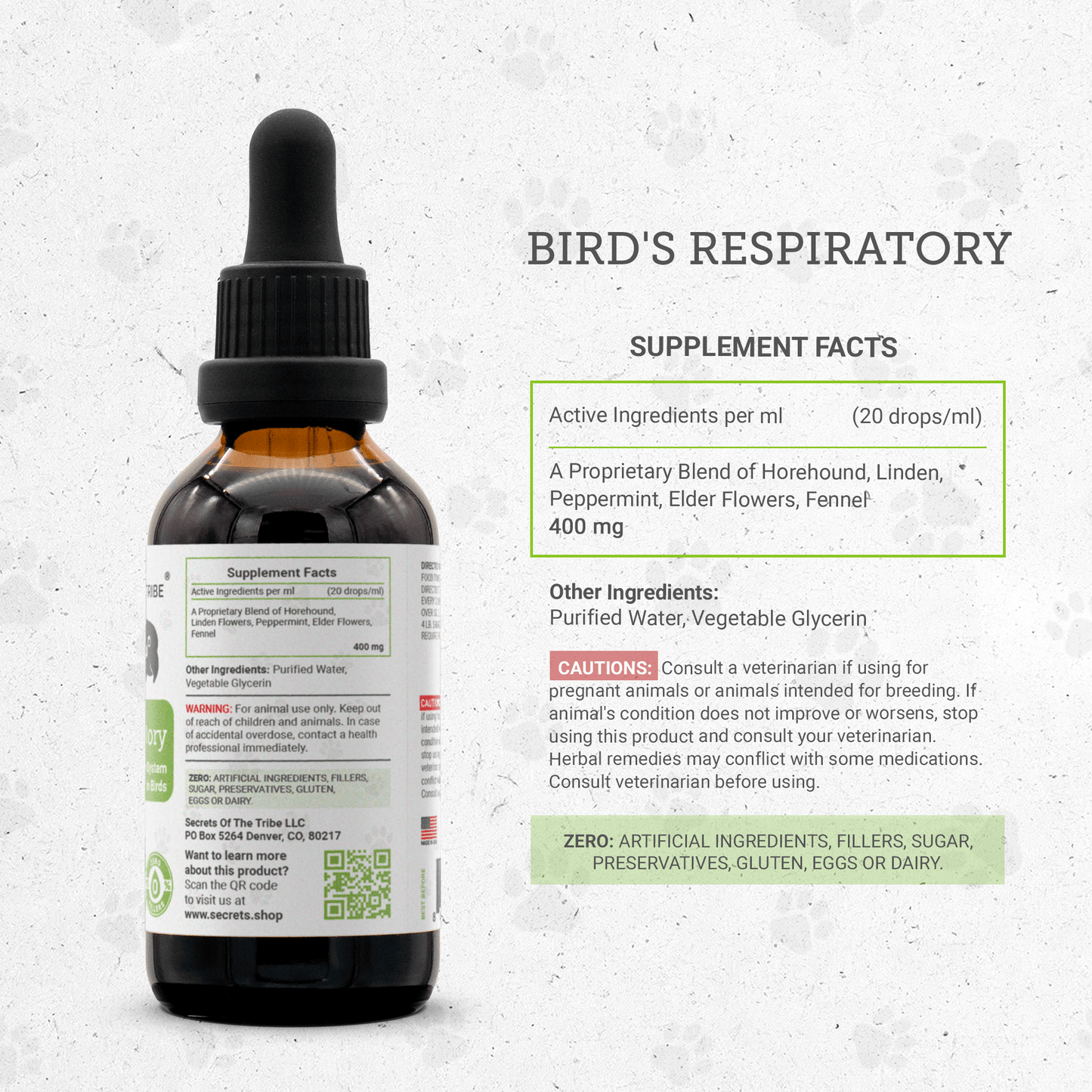 Bird's Respiratory - Healthy Respiratory System Support in Birds